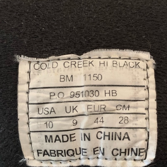 Columbia Men’s Cold Creek Leather Boots - Picture 14 of 14